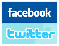 Facebook Twitter Logo